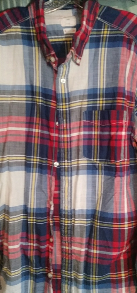 Gap plaid dress shirt